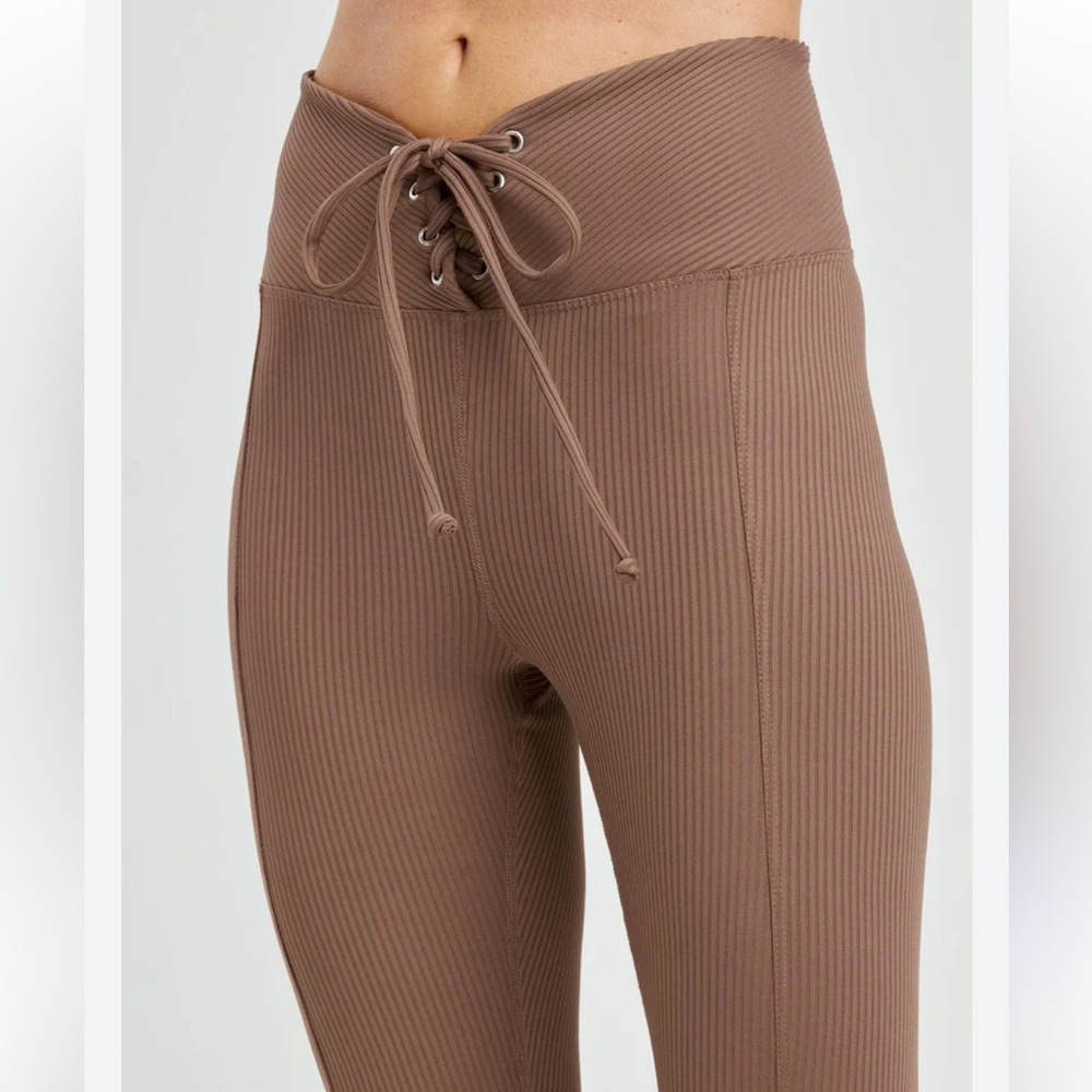 Year Of Ours Lace Up Ribbed Football Legging